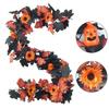 Silk Halloween Leaf Vines Realistic Artificial Hanging Vine Garland  Table Decoration