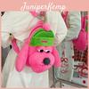 Pink Plush Puppy Backpack For Girls And Women With Large Capacity And Cartoon Design