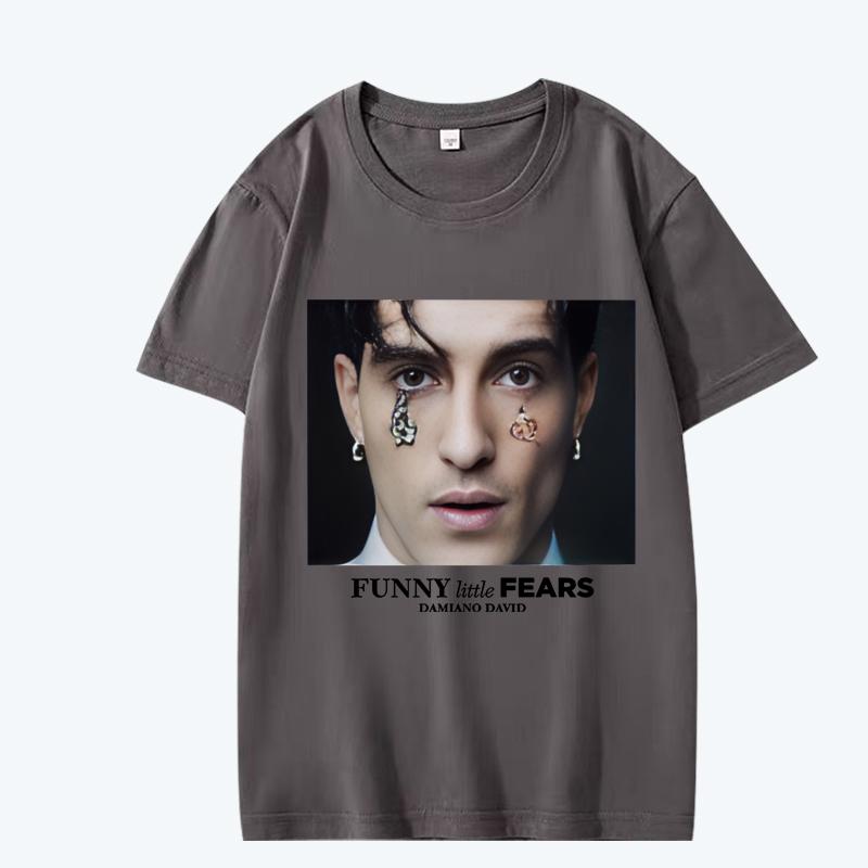 Vtipné tričko Malé strachy pánské dámské Oversized 100% bavlna krátký rukáv Letní chladivé Unisex plus size topy
