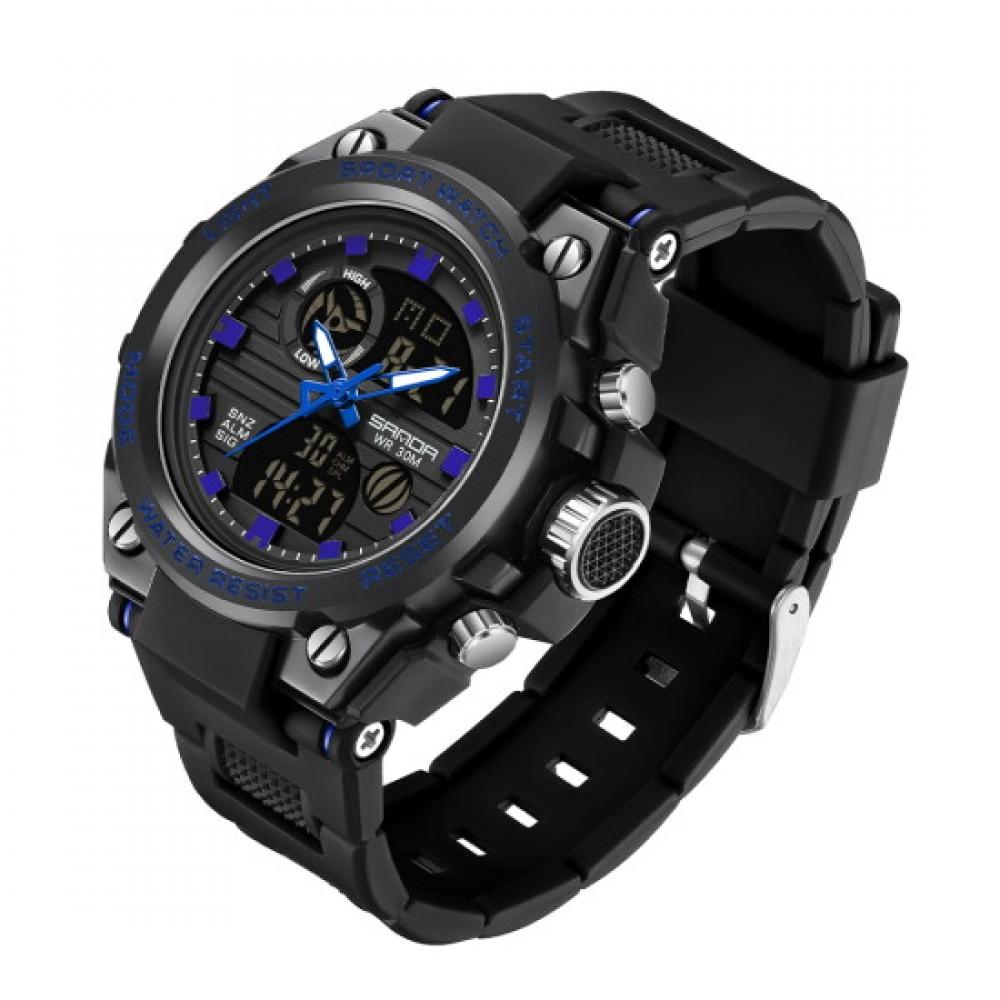 Menbag Men Waterproof Sports Wrist Watch Snd908w