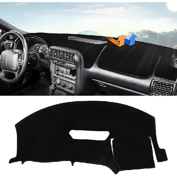 Autorder Dashboard Cover Mat For 1994-1997 Chevrolet Chevy S10 Blazer/GMC Jimmy Sonoma&1996 1997 Olds Oldsmobile Bravada Accessories Dash Cover