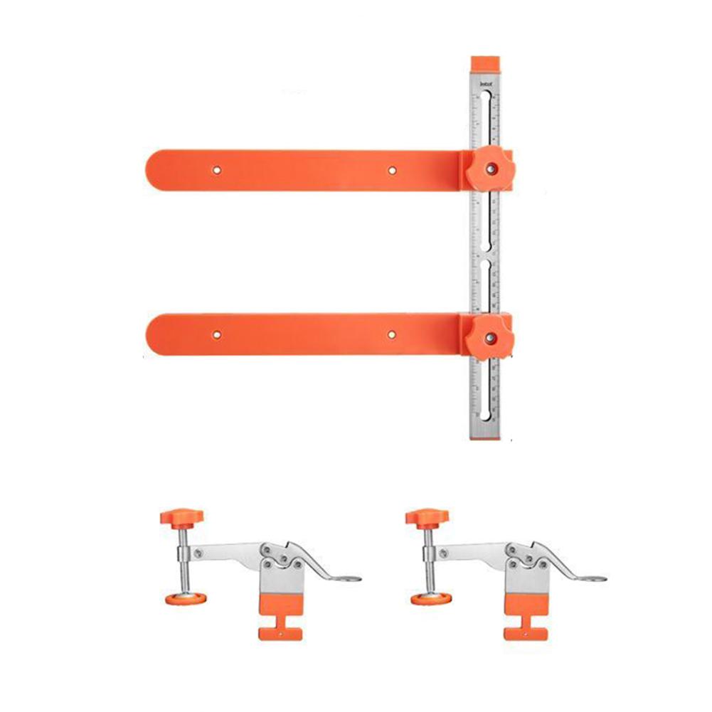 Drawer Rail Installation Tool - Adjustable Wardrobe Cabinet Positioning Assistant. Quick Fixing Punching Splicing Tool.