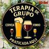 Placa de Alumínio Vintage Temática de Cerveja Vinho Portuguesa D Bemol Polegada Redonda Sinal de Vinho Cerveja Adequado para Bar Cozinha Ca