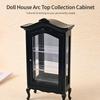 Classical Wood Miniature Storage Cabinet For 1/12 Dollhouses Accessories Decorative Display Shelf for Craft Model Project