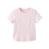 ASICS Girls' Summer Moisture-Wicking Elastic Sports T-Shirt