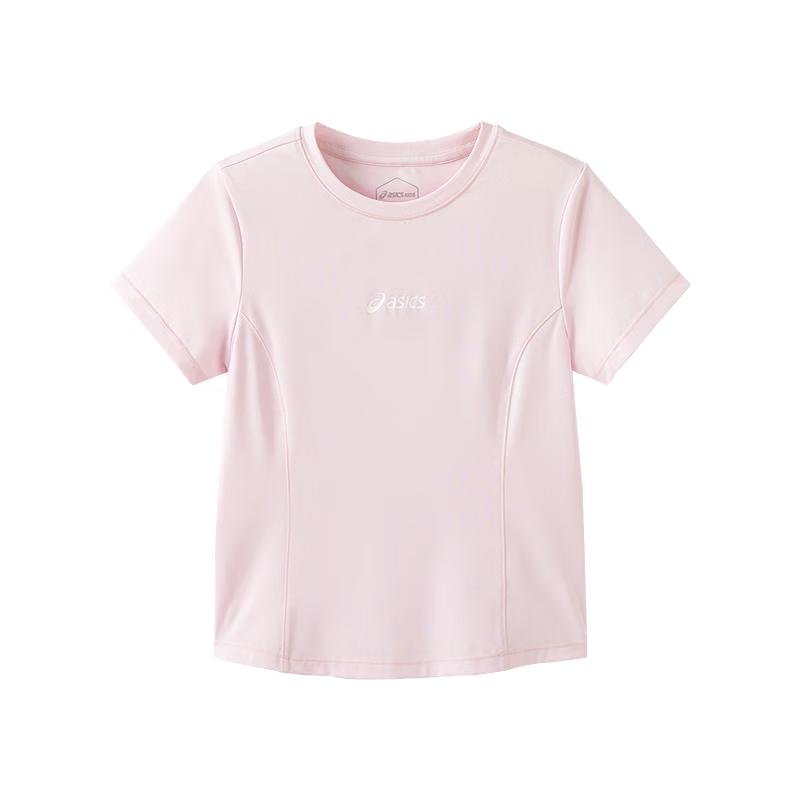 ASICS Girls' Summer Moisture-Wicking Elastic Sports T-Shirt