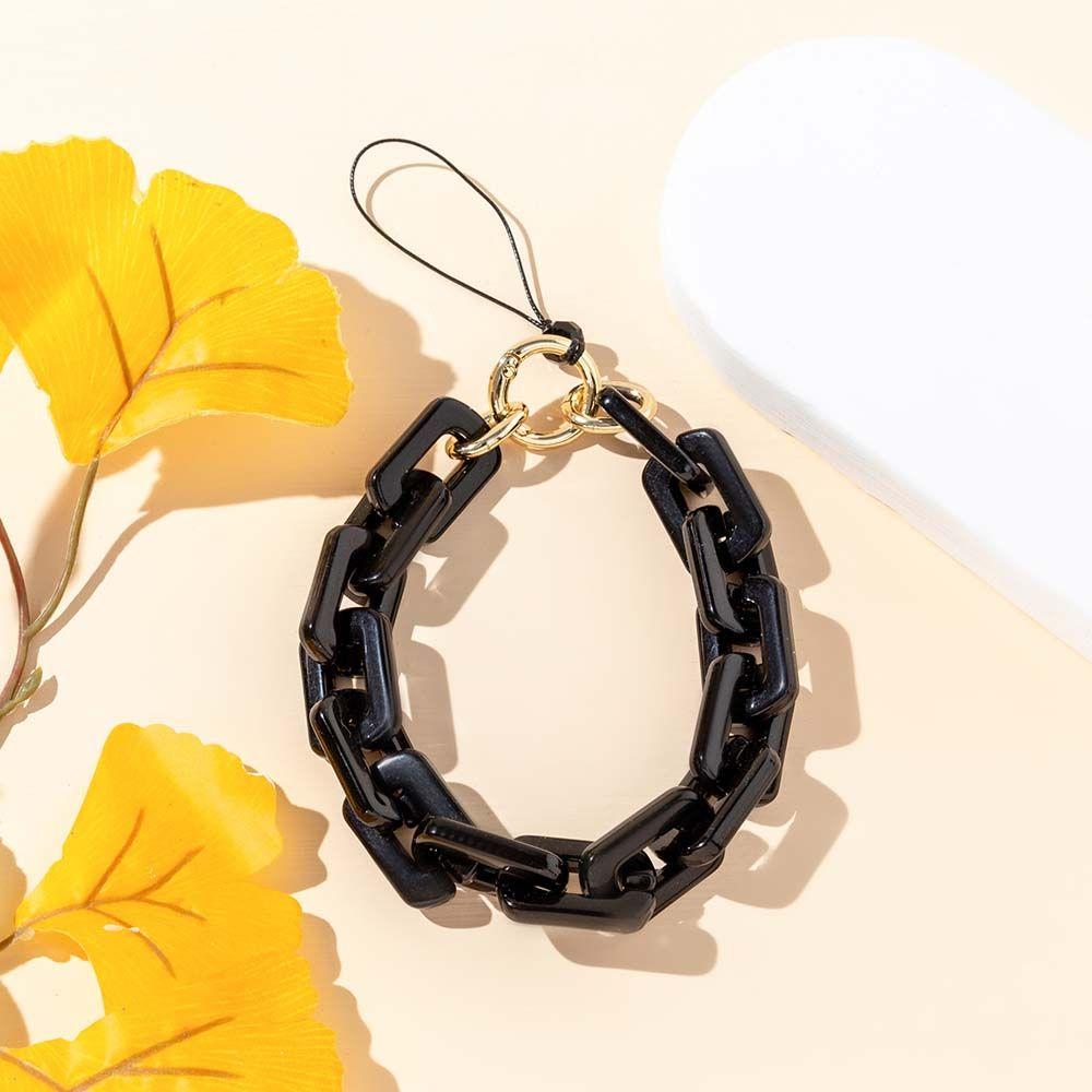 Chain Anti-Lost Ring Buckle Phone Lanyard Mobile Phone Strap Cell Phone Lanyard Soft Pottery Rope