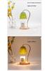 Luxury Glass Aroma Wax Melt Lamp - Fragrance Candle Light for Bedroom, Bedside Table, or Desk. Ideal Decorative Gift.