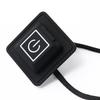 Motorcycle Heated Grips 3 Temperature Settings Cycling Hand Heater Motorcycle Heated Grips Cover for Winter Cold Weather Scooter
