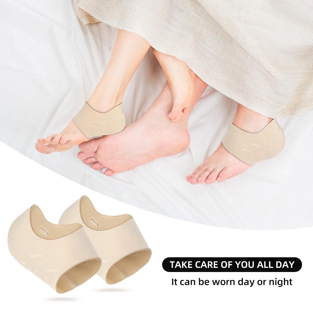 Upgrade Heel Cups, Inserções de Fascite Plantar, Almofadas de Calcanhar Ótimas para Dor no Calcanhar, Cura Calcanhares Secos e Rachados, Tendinite de Aquiles