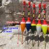 5 Pc Fishing Floats Mixed Color Long Tail Foam Fluctuate Floats Color Spinning Fishing Buoy