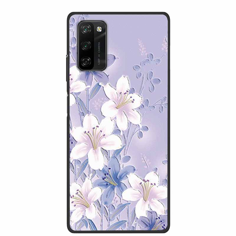 Para Capa Blackview A100 Luxuosa 3D Flor Relevo Silicone Capa de Telefone Para Blackview A100 À Prova de Choque Flor em Relevo Coque Funda