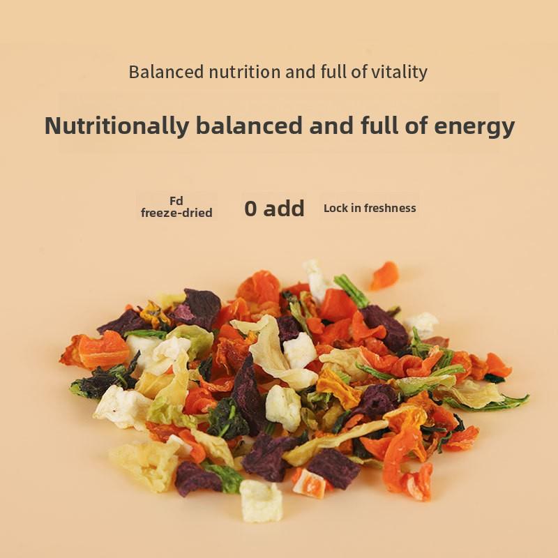 Dog Snacks, Fruits and Vegetables, Freeze-dried Dog Food Combination, Dehydrated Fruits and Vegetables, Dried Fruits, Adult Pet Dog Snacks