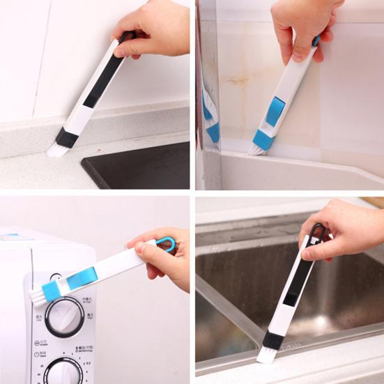 Reinigungsbürste, Mehrzweck-Tiefenreinigungs-Mini-Tastatur-Fensterreiniger mit Kehrschaufel für den täglichen Gebrauch