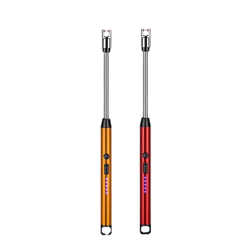 3PC Electronic Lighter Outdoor Kitchen C Type Rechargeable with Safety Lock Suitable for Candle Gas Stove Smoke Accessories New
