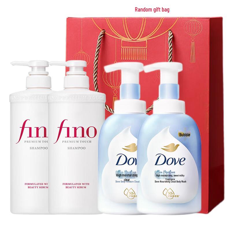 

Набор: Увлажняющий шампунь Fen Nong и пенка для душа Dove для глубокого очищения