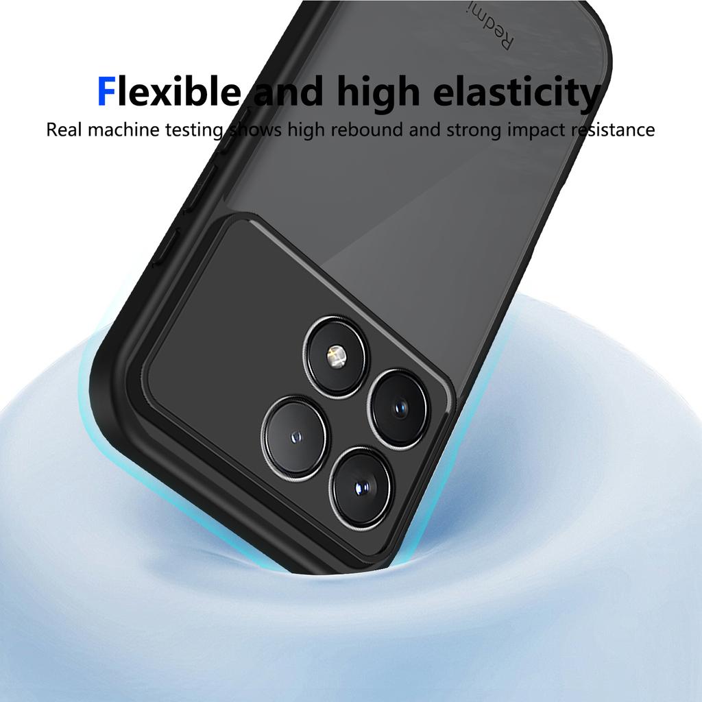 Pro Xiaomi Poco F8 Pro/Redmi K90 5G Pouzdro Skin Touch Matné PC + TPU Ochranné proti pádu