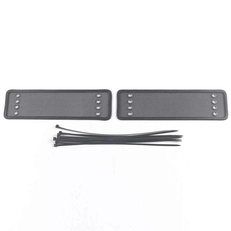 2pcs Car Insect-proof Air Inlet Protection Cover Insert Vent Racing Grill Filter Net Accessory For BYD ATTO 3 YUAN PLUS2022-2025