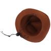 Dog Cowboy Hat High-Grade Cotton Adjustable Strap Decorative Puppy Hat Party Festival Pet Accessory Pet Supply