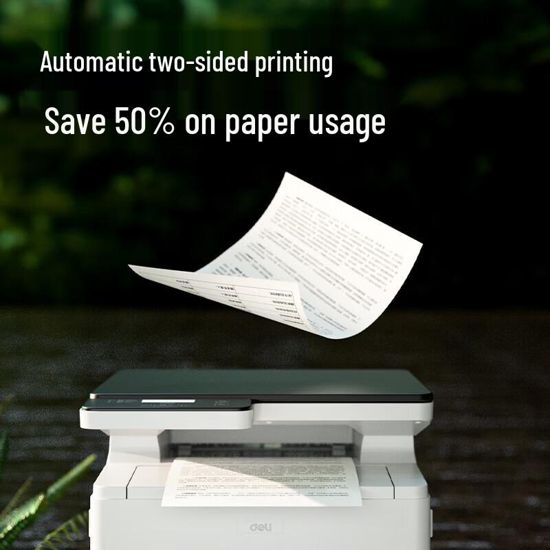 Deli M3100DN A4 Black and White Laser Printer CN Plug (adapter Included)