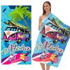 Soft Quick Dry Lightweight Anchor Print Beach Towel for Summer Vacation - Beach Bath Towel Shawl