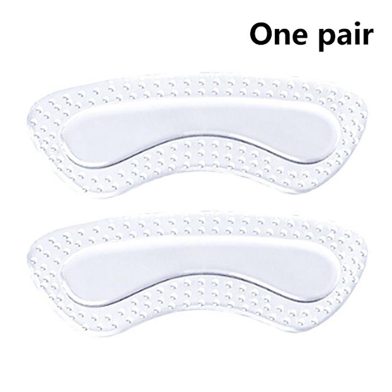 Soft Invisible Heel Pad 2cm Anti Slip Abrasion Resistant Cushion Massage for Men and Women Sneakers Casual Shoes