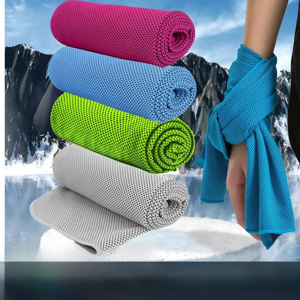 Polyester Quick Dry Towel Soft Microfiber Towel Portable Cooling Towel  Yoga