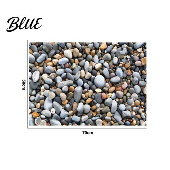 3D Pebbles Bathroom Kitchen Corridor Non-slip Floor Sticker Decal Home Decor