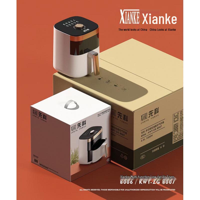 SINKO 8006 Akıllı Dumanı Azaltılmış Airfryer - Büyük Kapasiteli Elektrikli Patates Kızartma Makinesi