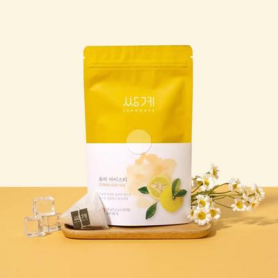 Premium teekott jäätee yuzu 20 teekotti