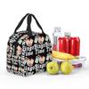 Funny Bingo Game Insulated Lunch Bag for Kids School Cooler Thermal Food Box Tote Portable Lunch Boxes Container