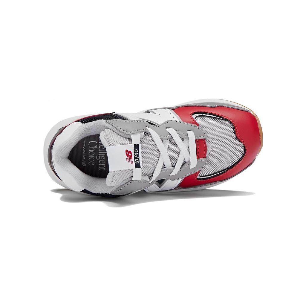 New Balance Sport Casual Low Top Walking Shoes Baby Shoes Gray Red IV5740PS