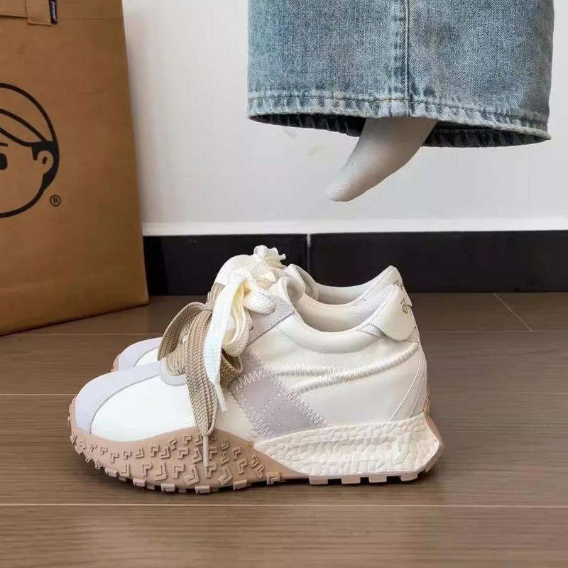 

Увеличение роста 7 см балетный стиль толстая подошва внутренняя высота увеличение обувь Форреста Гампа маленькая обувь 2025 ранняя весна новая повседневная спортивная обувь 39