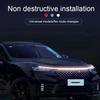 For Mazda 3 8 6 2 Cx 9 CX-5 CX-30 EZ-6 DRL Scanning Light Car Hood Daytime Running Light LED Strip Accessories 12V 1.5m