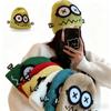 1PCS New Funny Knitted Hat for Women, Autumn and Winter Warmth Cute Big Eyed Cartoon Ear Protection Hat for Student Gifts
