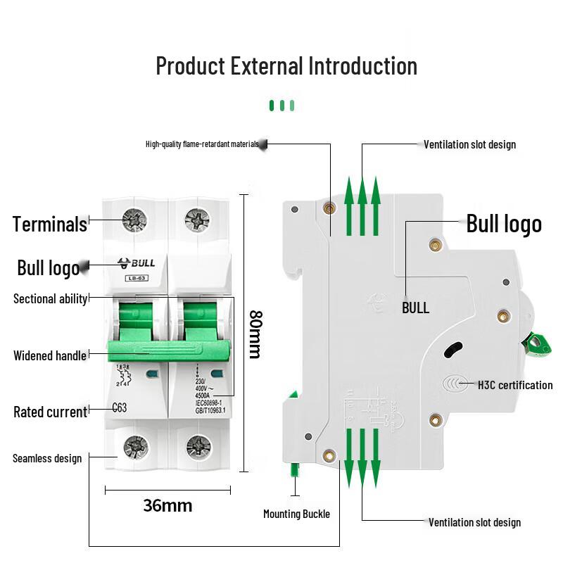 BULL LB5-63a Series Miniature Circuit Breaker
