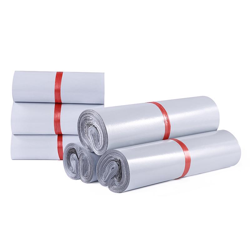 Thick White Waterproof Small Express Bags for Clothing
