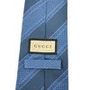 GUCCI GG pattern silk tie blue silk Used