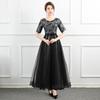 Small dress dress, new big choir performance dress, graduation medium and long temperament elegant dinner dress