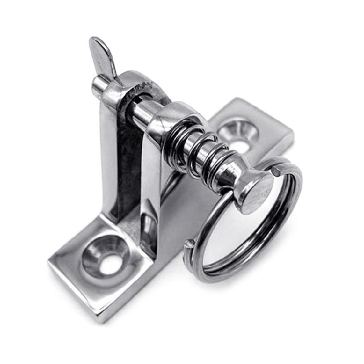 Marine Boat Deck Hinge Mount Bimini Top Fitting Hardware 316 Stainless Steel