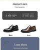 Men's Pointed Toe Cowhide Leather Shoes: Genuine Casual & Business Formal, British Style - Black/Brown, 2025.