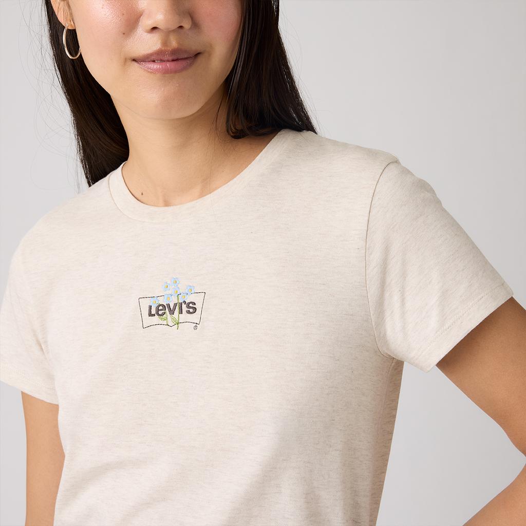 Levis Standard Treasure Fresh Versatile Printed Short Sleeve T-Shirt Women tops 17369-3349