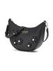 ZARIA MINI TOP ZIP SHLDR BLA BAG, Women's,