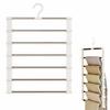 Pantaloni Appendiabiti per pantaloni Rack di stoccaggio Robusto portante Facile da installare Organizer per armadio multifunzione Appendiabiti per pantaloni Rack