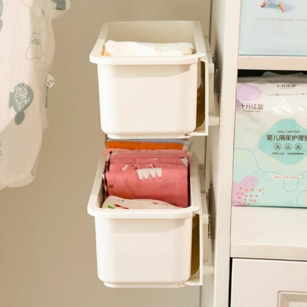 Drawer Style Cabinet Storage Box No Drilling Wall Mounted Storage Box Kitchen Storage Rack Home