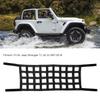 Förvaringsnät för biltak Passar Jeep Wrangler TJ JK JL1997 2018Svart