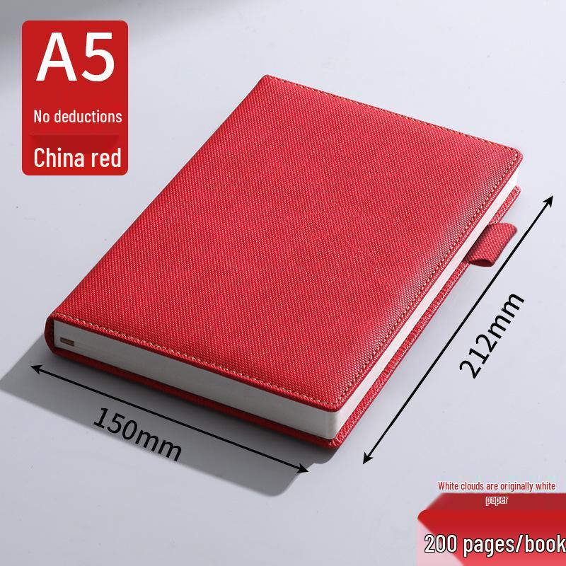 A5 Custom Logo Thickened Business Notebook Gift Set with Diary