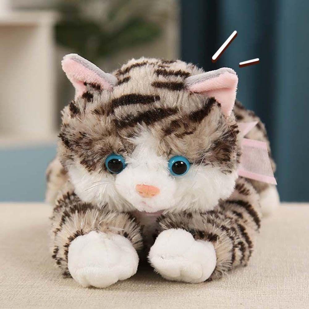 Appease Toy Home Decoration Cat Plush Doll Simulation Cat Plush Toy Cat Stuffed Toys Plush Pillow
