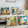 Summer Roostertail Cushion Cover For Pillow Printing Sofa Decoration Home Car Room Coffee Shop Office Nordic Simplicity