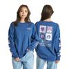 ROXY Women's HAZE & WAVES Sweat-Resistant Long Sleeve T-Shirt Graphic Cotton Casual Tee Size M